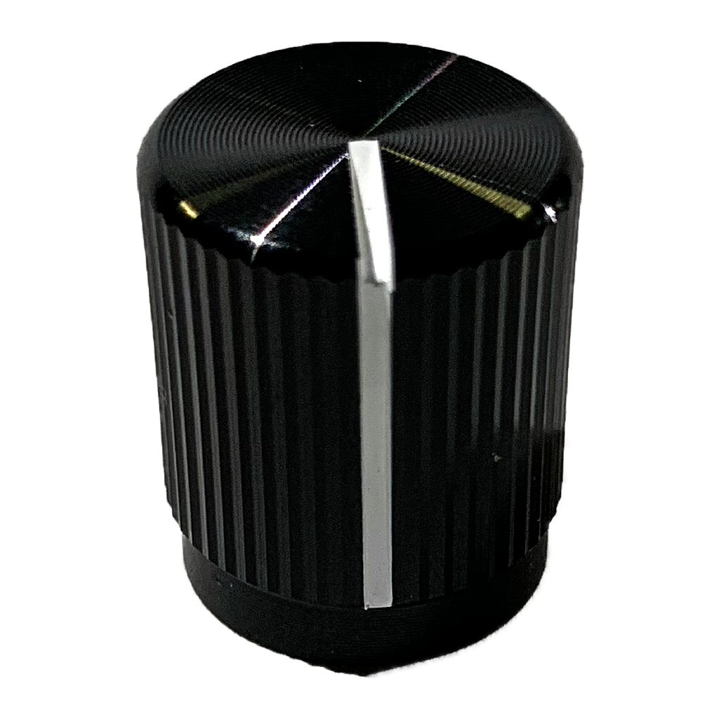 Knob Aluminum Shell Indicator Black D